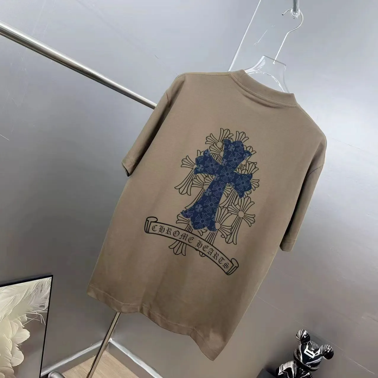 ch～ 《 》 tee ， Same Style ， : Black White Coffee Brown Size：S（90-130 ） M（125-150 ） L（135-165 ） XL（160-190 ） XXL（185 ）